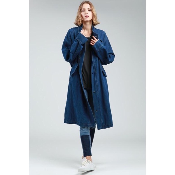 🔥HOST PIC🔥🦋CLASSIC DENIM UTILITY JACKET🦋 - Picture 2 of 8